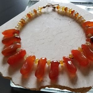 Carnelian necklace